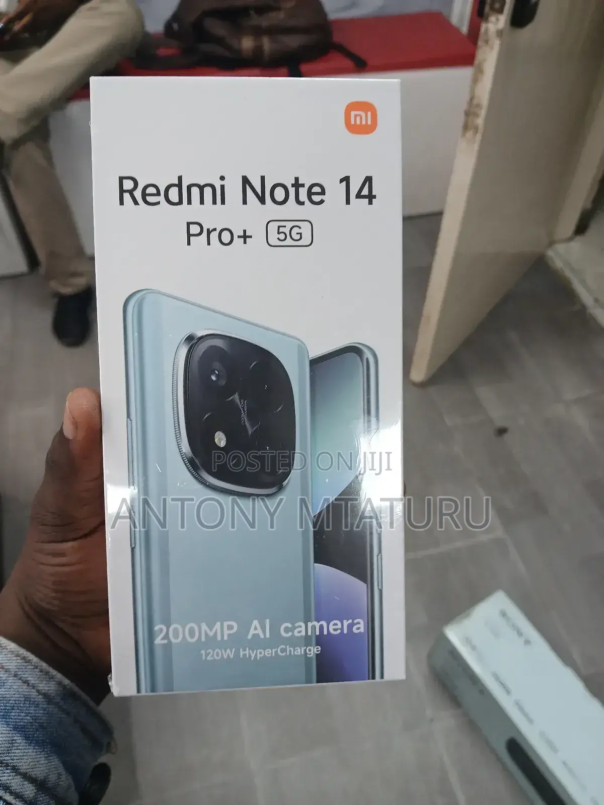 New Xiaomi Redmi Note 14 Pro+ 5G 512 GB Black