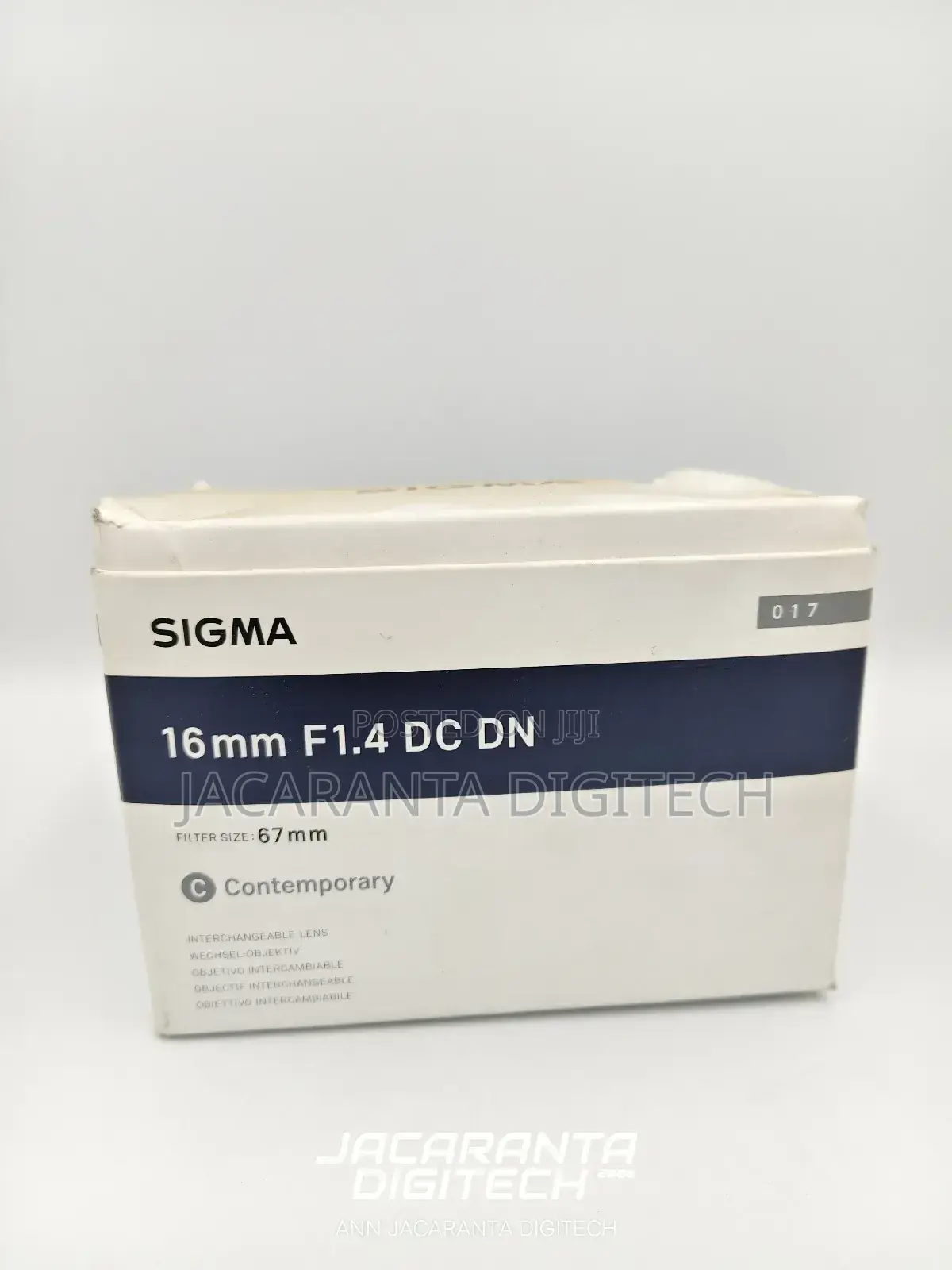 Sigma 16mm F/1.4 Dc Dn Contemporary Lens for Sony E