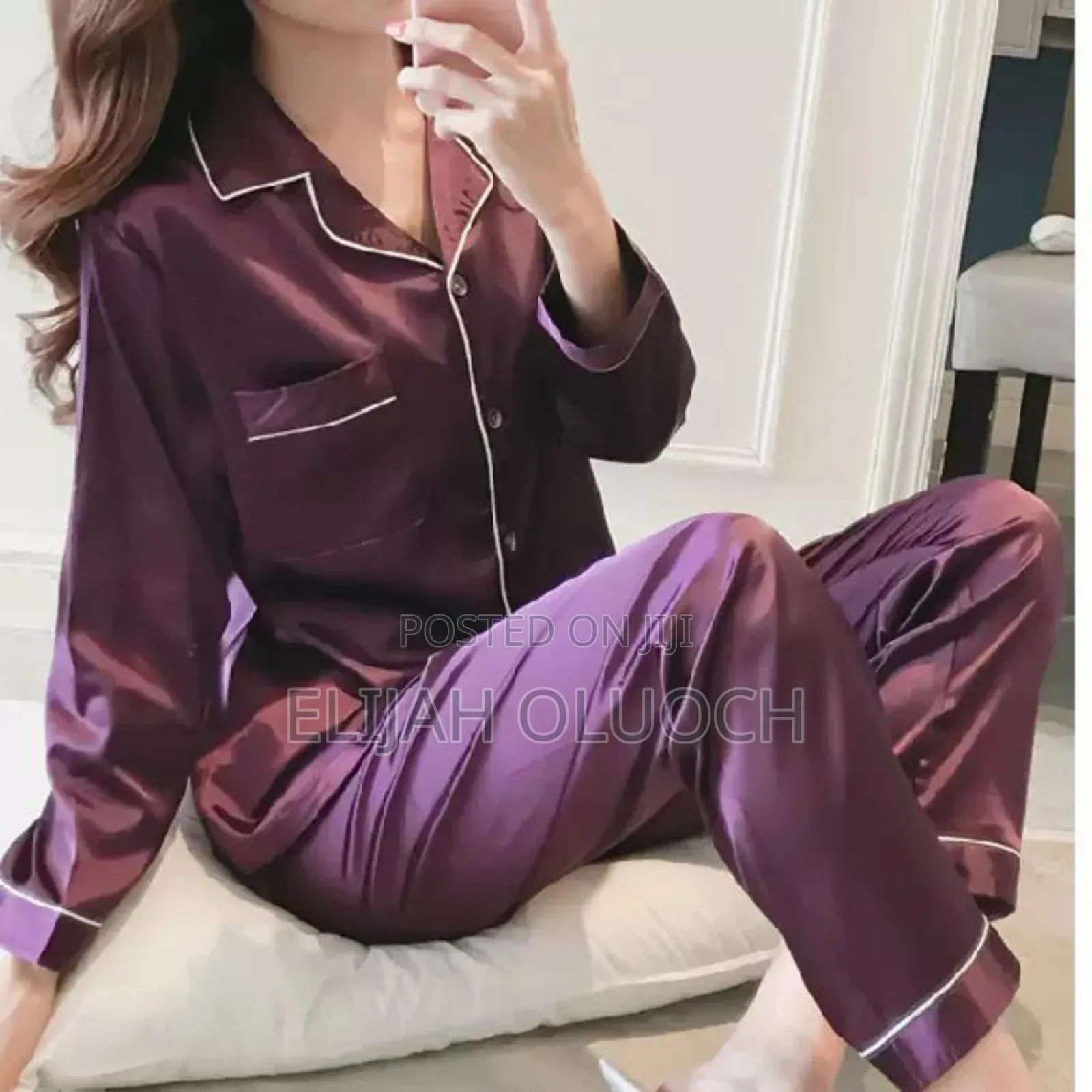 Ice Silk 2 in 1 Pajamas
