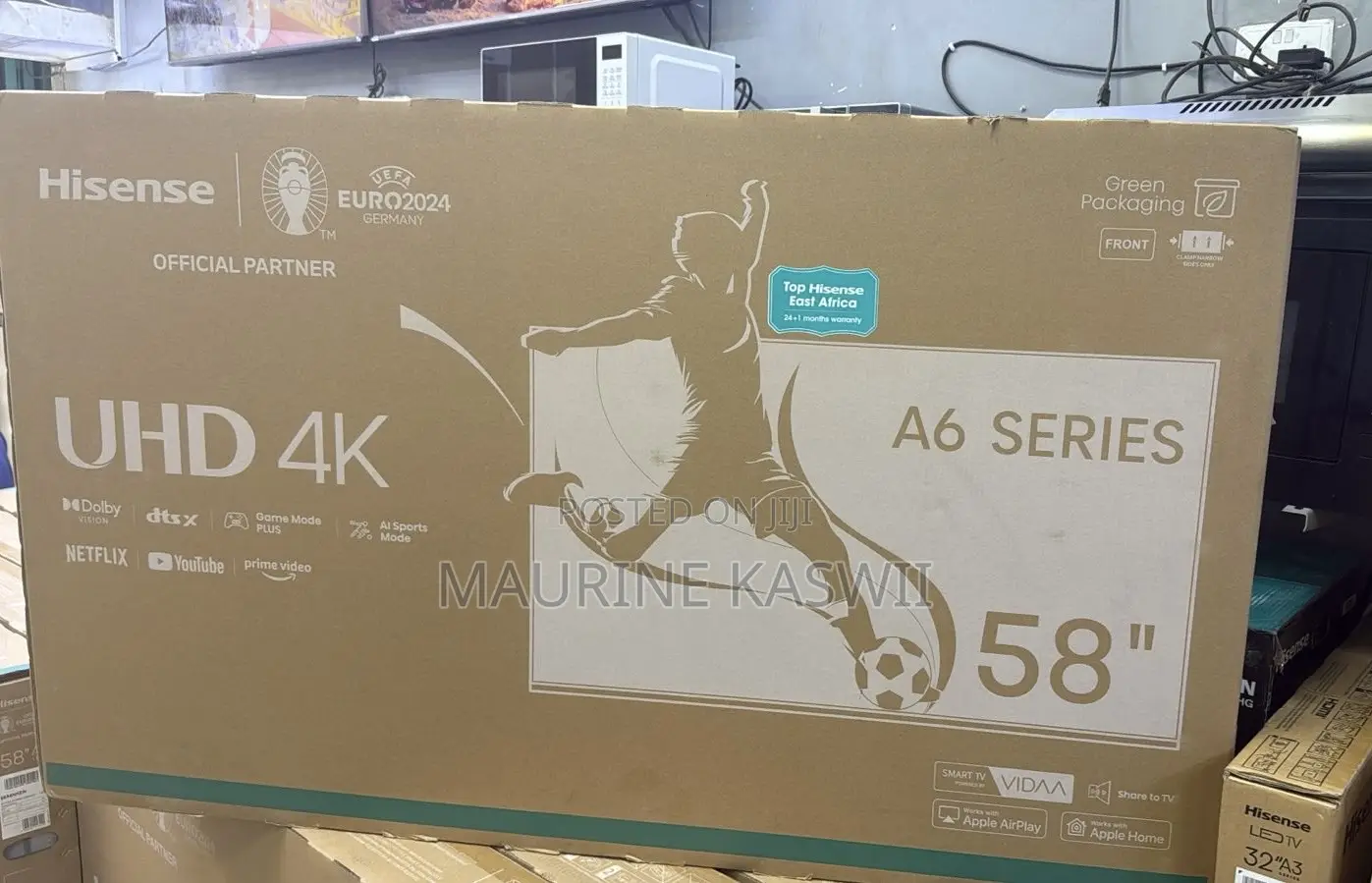 Hisense 58 “ Inch Smart 58 “ 6 Series