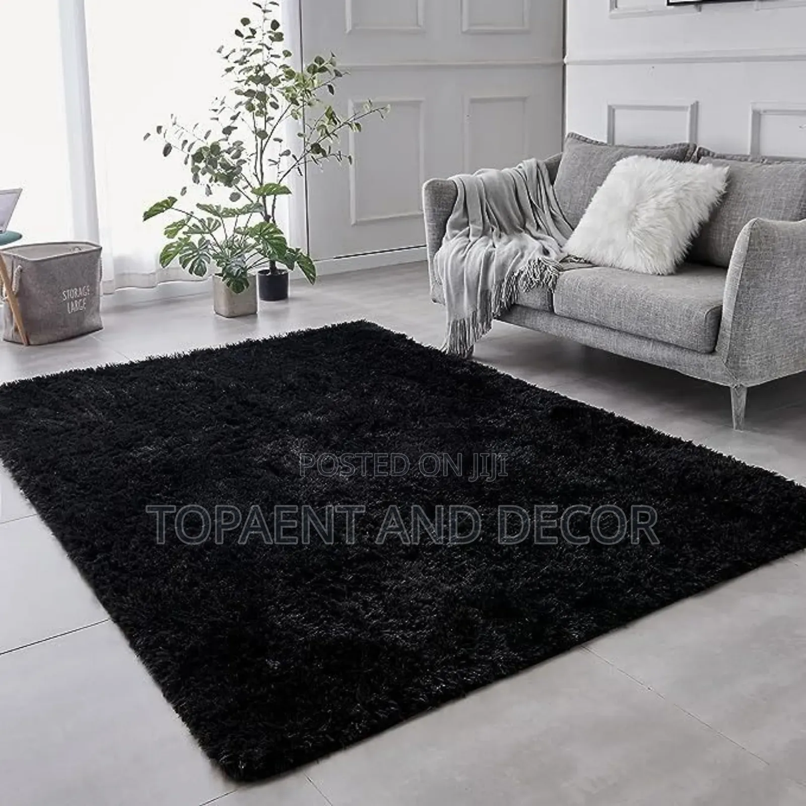 Velvet Touch Shag Rug Fluffy Carpet