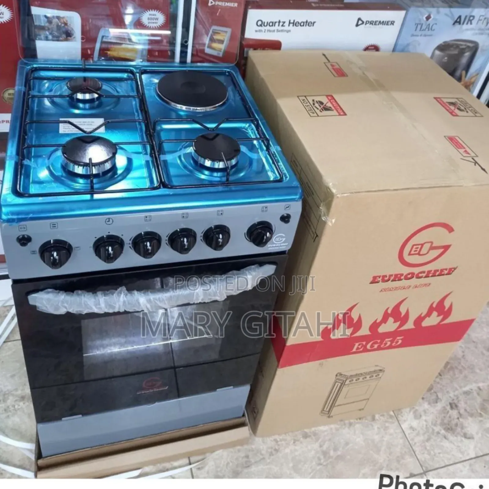 Eurochef 3+1 Electric Oven Cooker at 