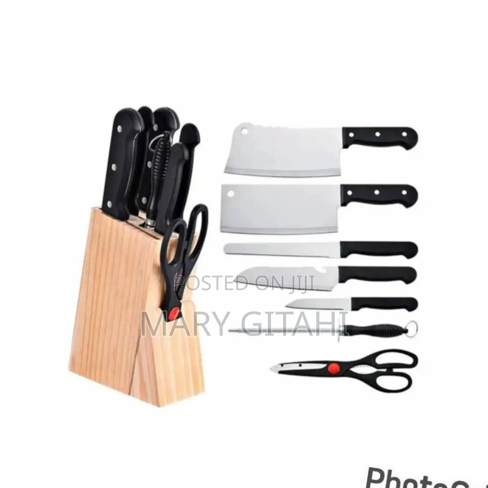 New Designedblock Wooden Knife Set
