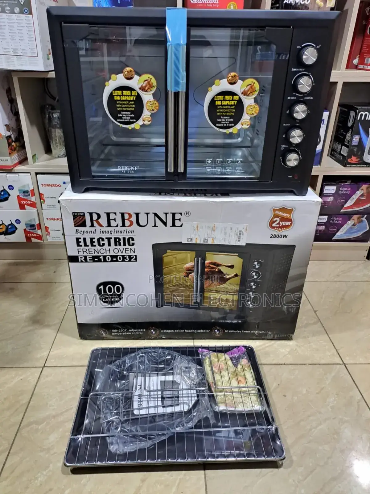Rebune 100l Electric Oven