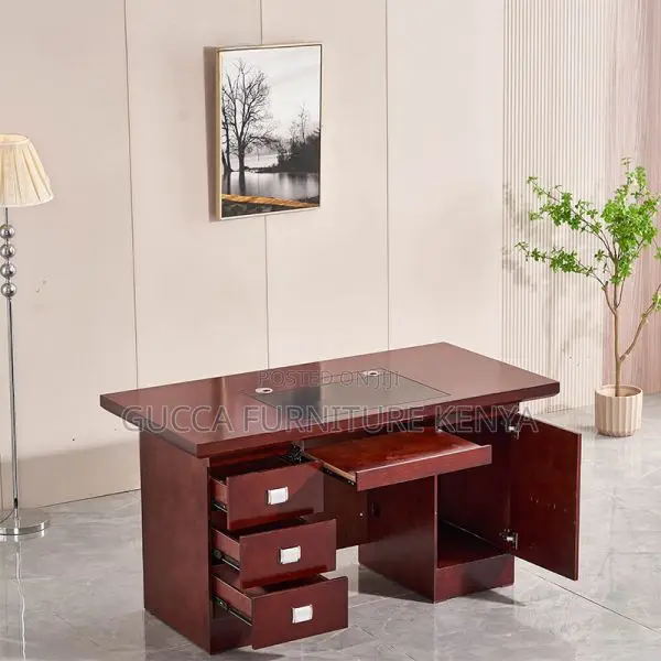 Office Desk:Office Sleek 120cm Executive Desktop Workstation