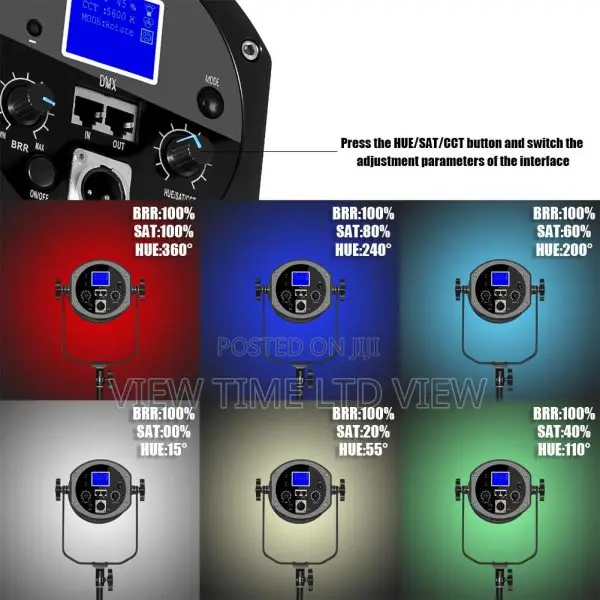 GVM RGB 150s Continuous Led Video Spot Light