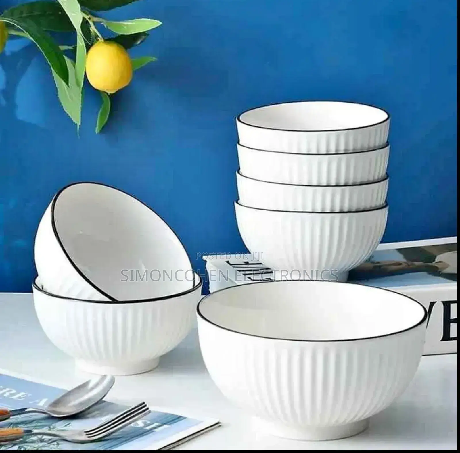 6pcs Japanese Ceramic Bowls