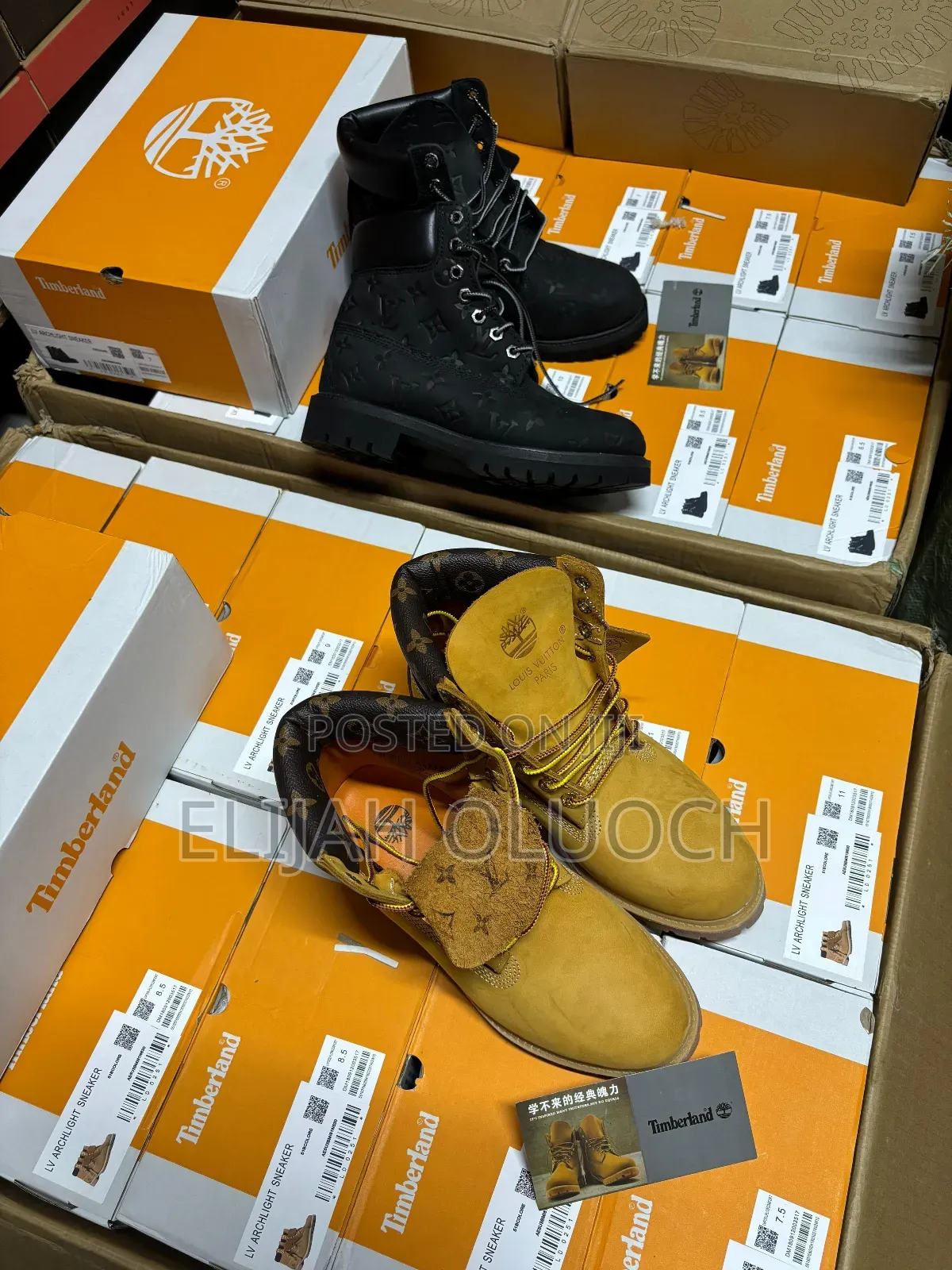 Louis Vuitton X Timberland 6-in Ankle Boot
Size 40-45 Brown