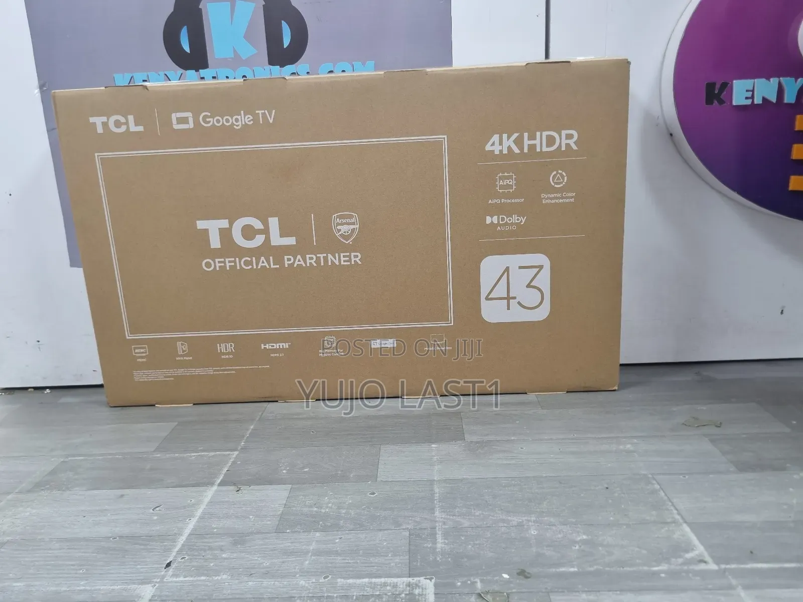 TCL 43′′ V6d (New 2026) HDR Google Tv – 43v6c