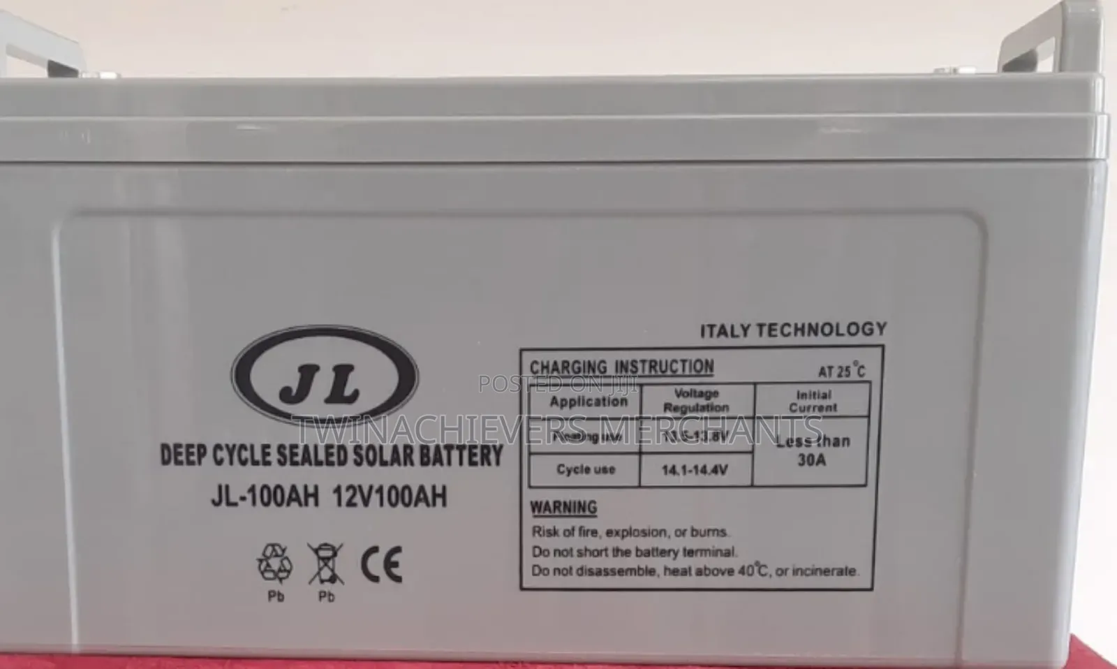 100ah Deep Cycle Solar Battery