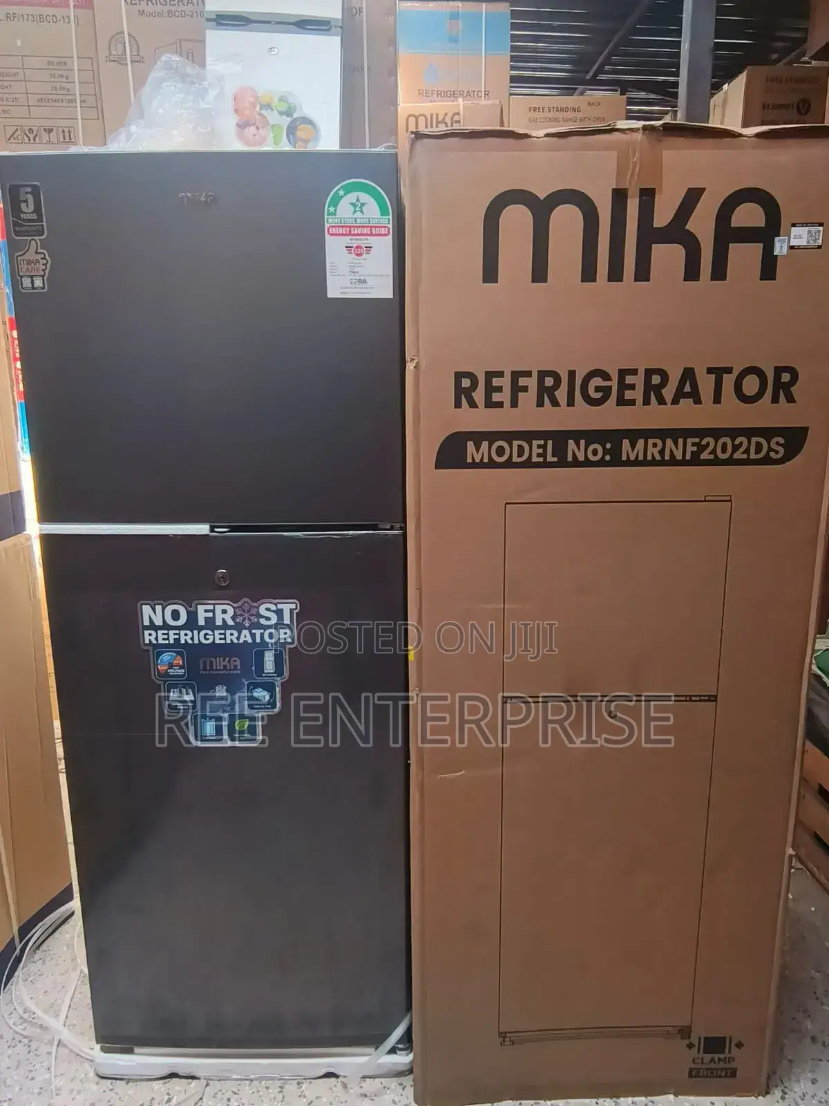 Latest 202litres No Frost Double Door Refrigerator