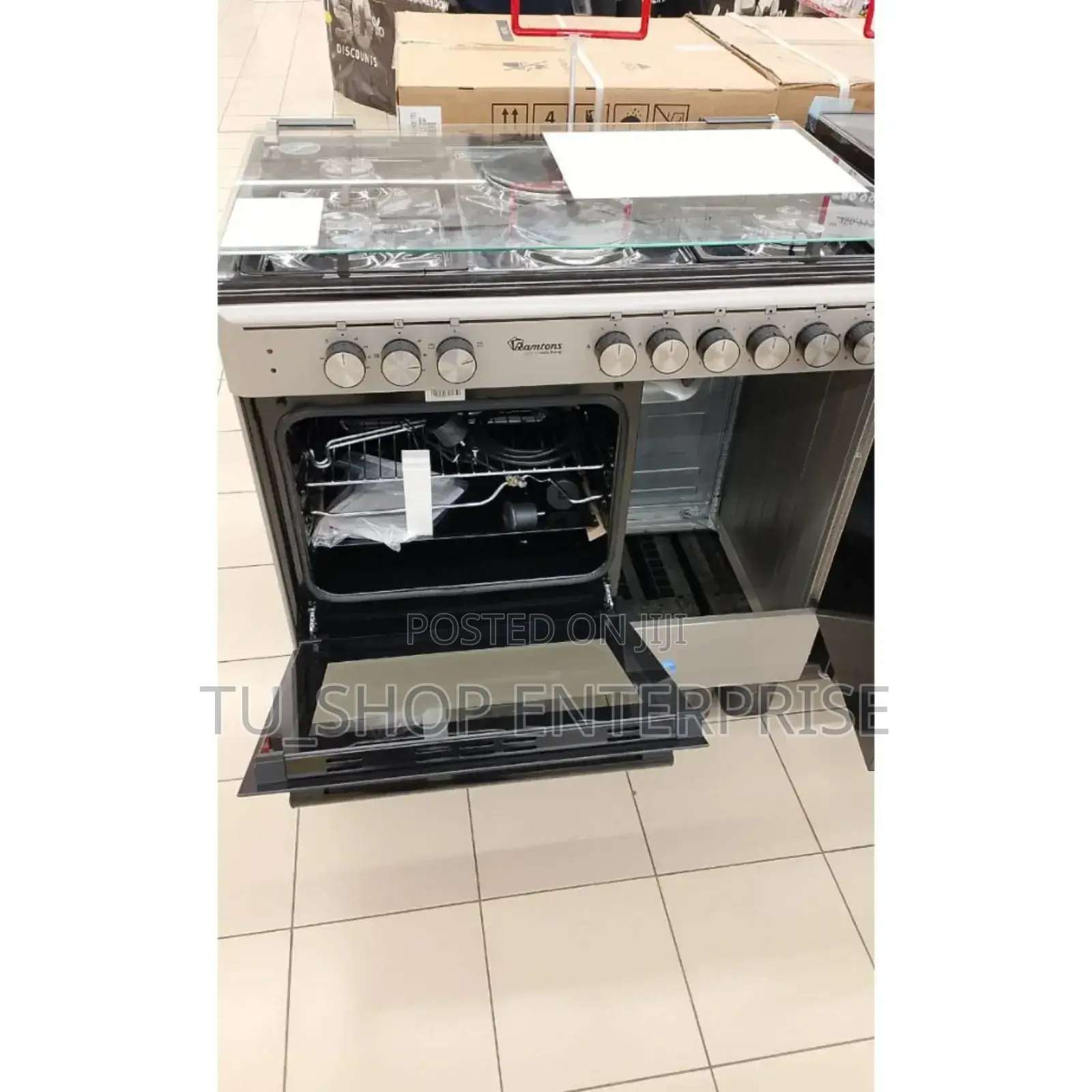 Ramtons Rf/496- 60*90 Stainless Steel Cooker