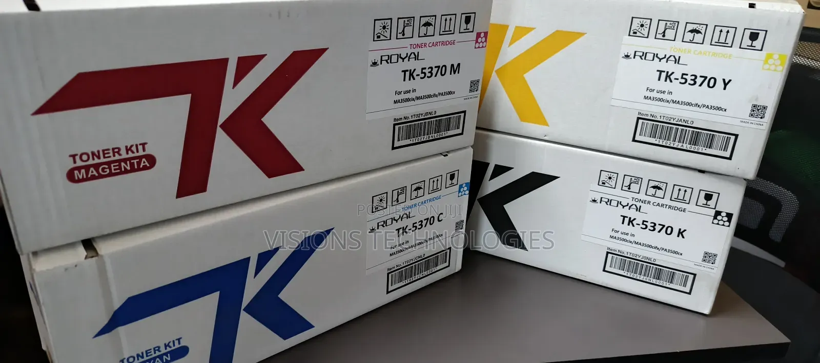 Black Tk 5370 K Toner Cartridge