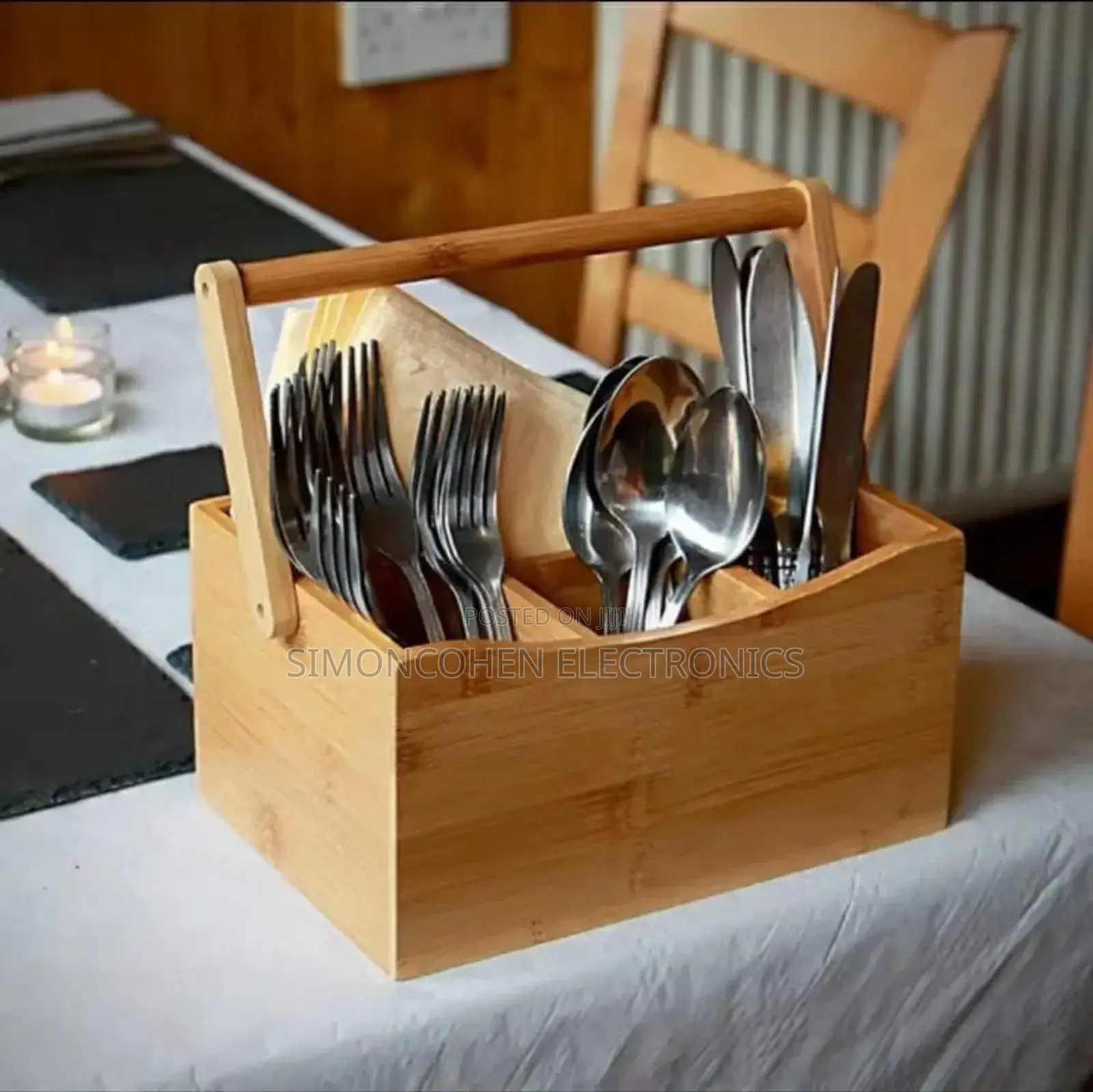 Portable Countertop Kitchen Cutlery Organizer