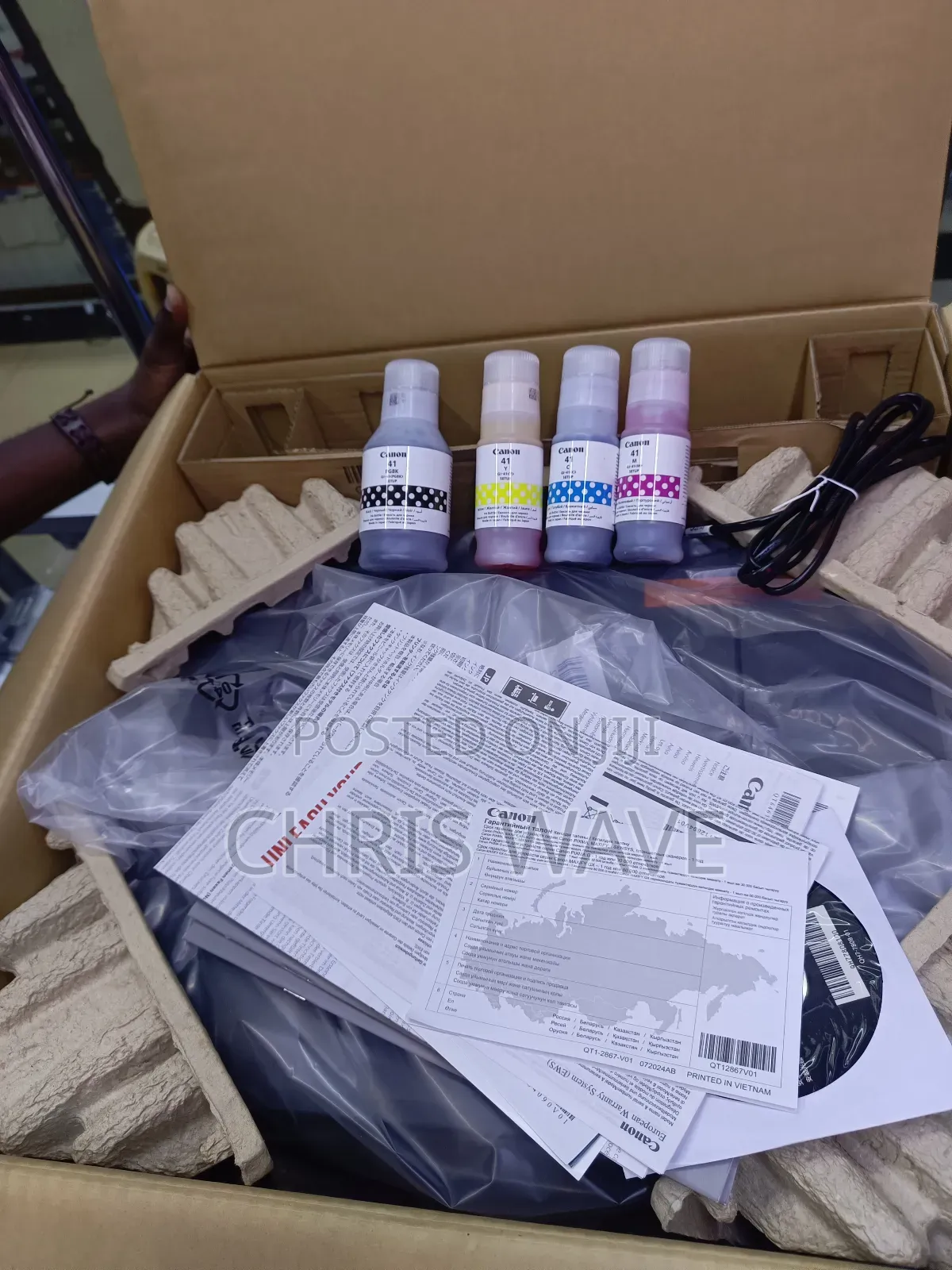 Pixma G3470 Wifi Priter With Free Ink