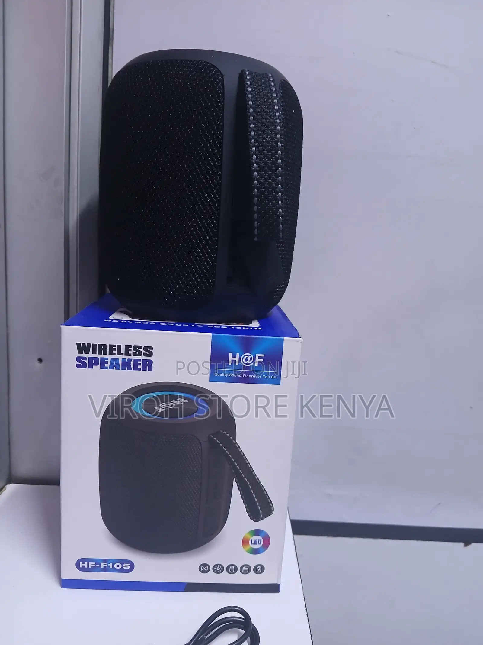 Hf F105 Portable Wireless Bluetooth Speaker With Radio
