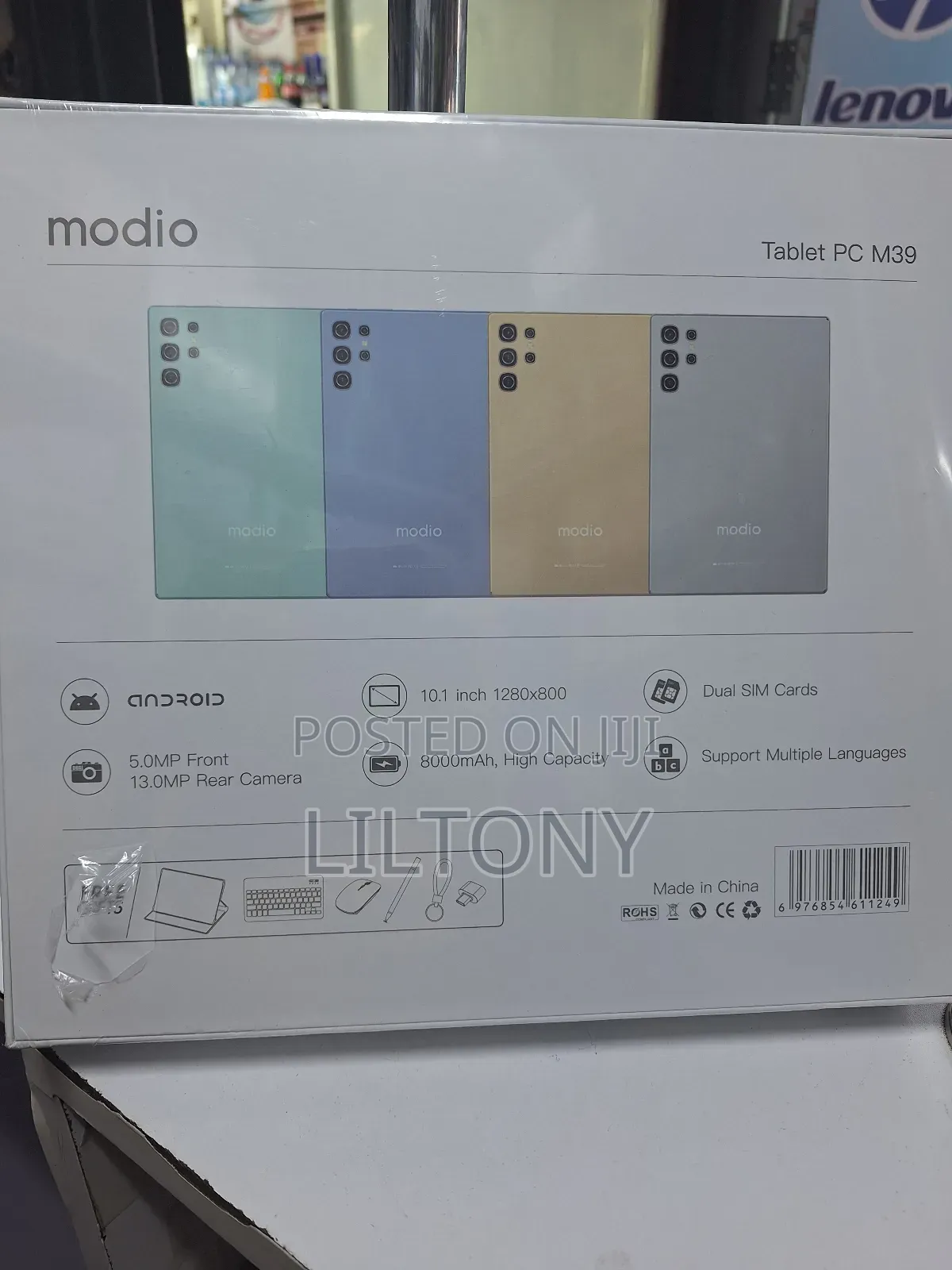 New Modio M39 512 GB Silver
