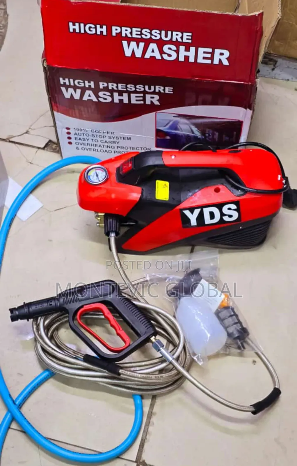 Electric High Pressure Washer Car Wash Machine