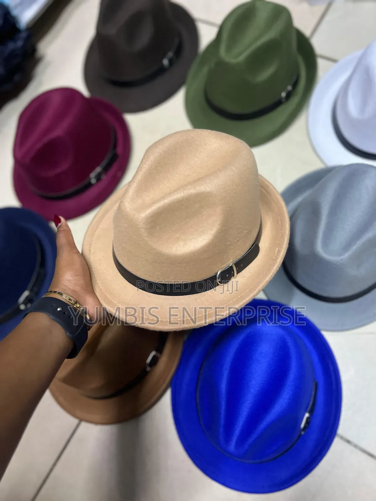 Small Brim Fedora Hats