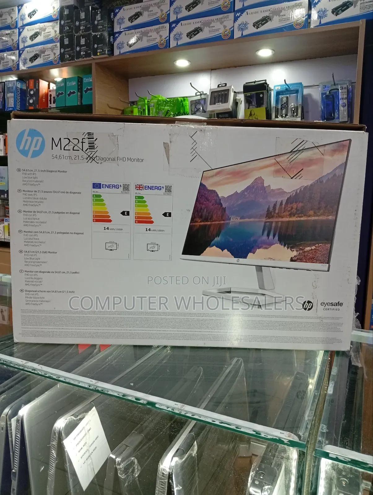 Hp LCD M22f 22'' E/E Boxed