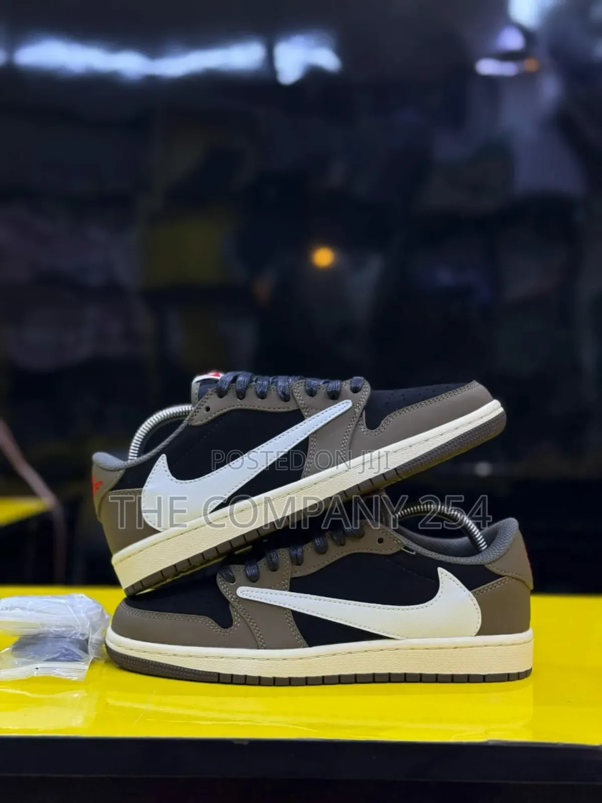 Quality Leather Nike Jordan 1 Travis Scott Sneakers Shoes