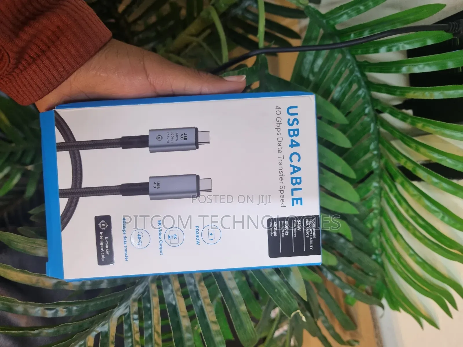 Thunderbolt 4 Usb-C Cable 240w