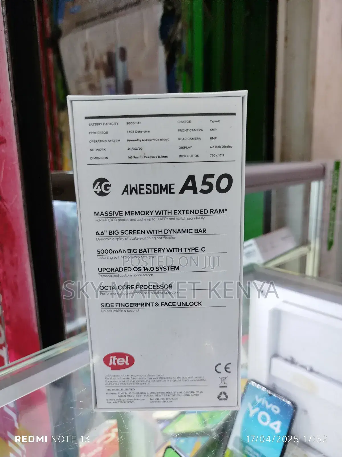 New Mobile Phone 64 GB Black