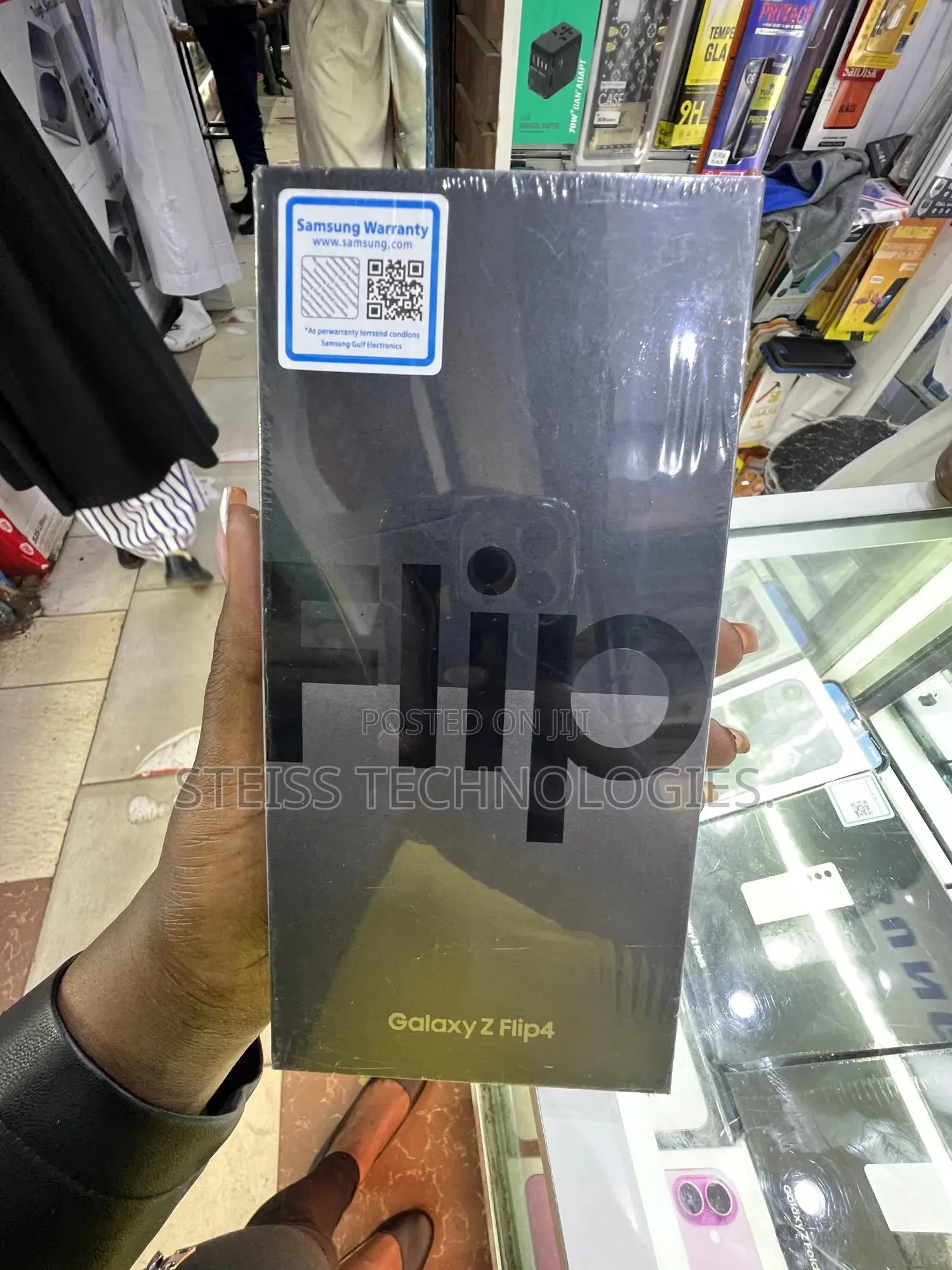 New Samsung Galaxy Z Flip4 256 GB Black