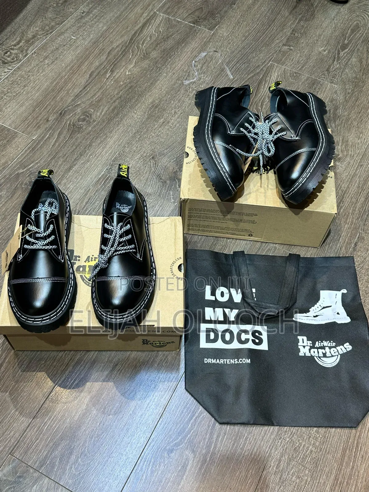 Black Dr.Martens Laces
