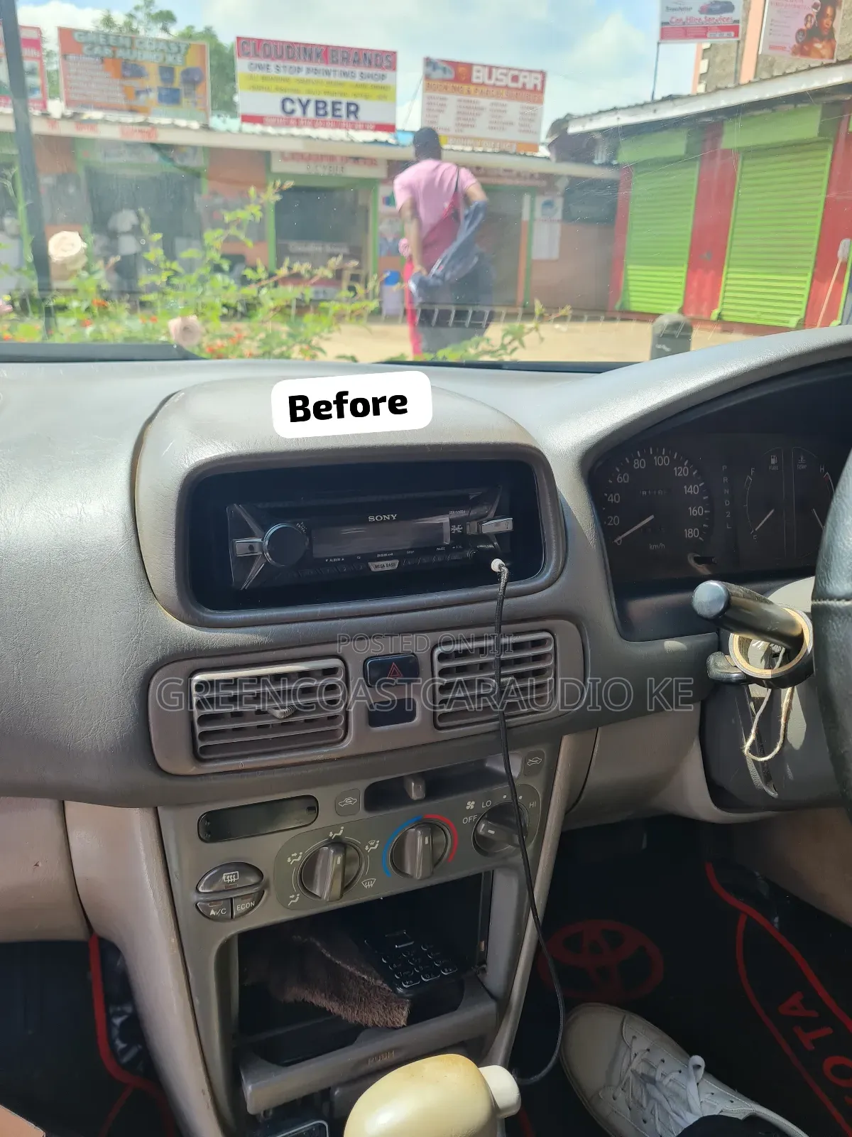 Toyota Corolla 110 9 Inches Android Radio Installation