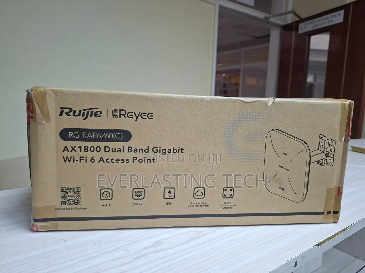 Rg-Rap6260(G) Ax1800 Wi-Fi 6 Dual Band Gigabit Outdoor A.P