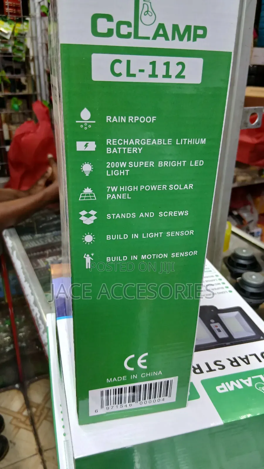 Ccclamp 112  Solar Flood Light 200w
