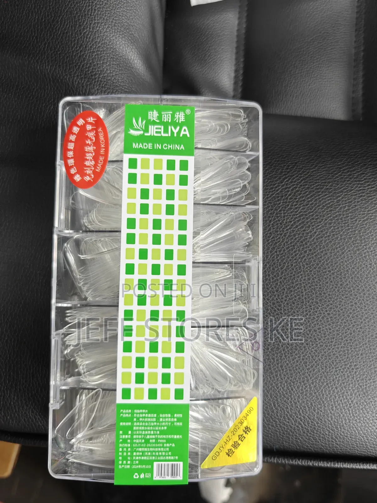 Steleto Clear Nails