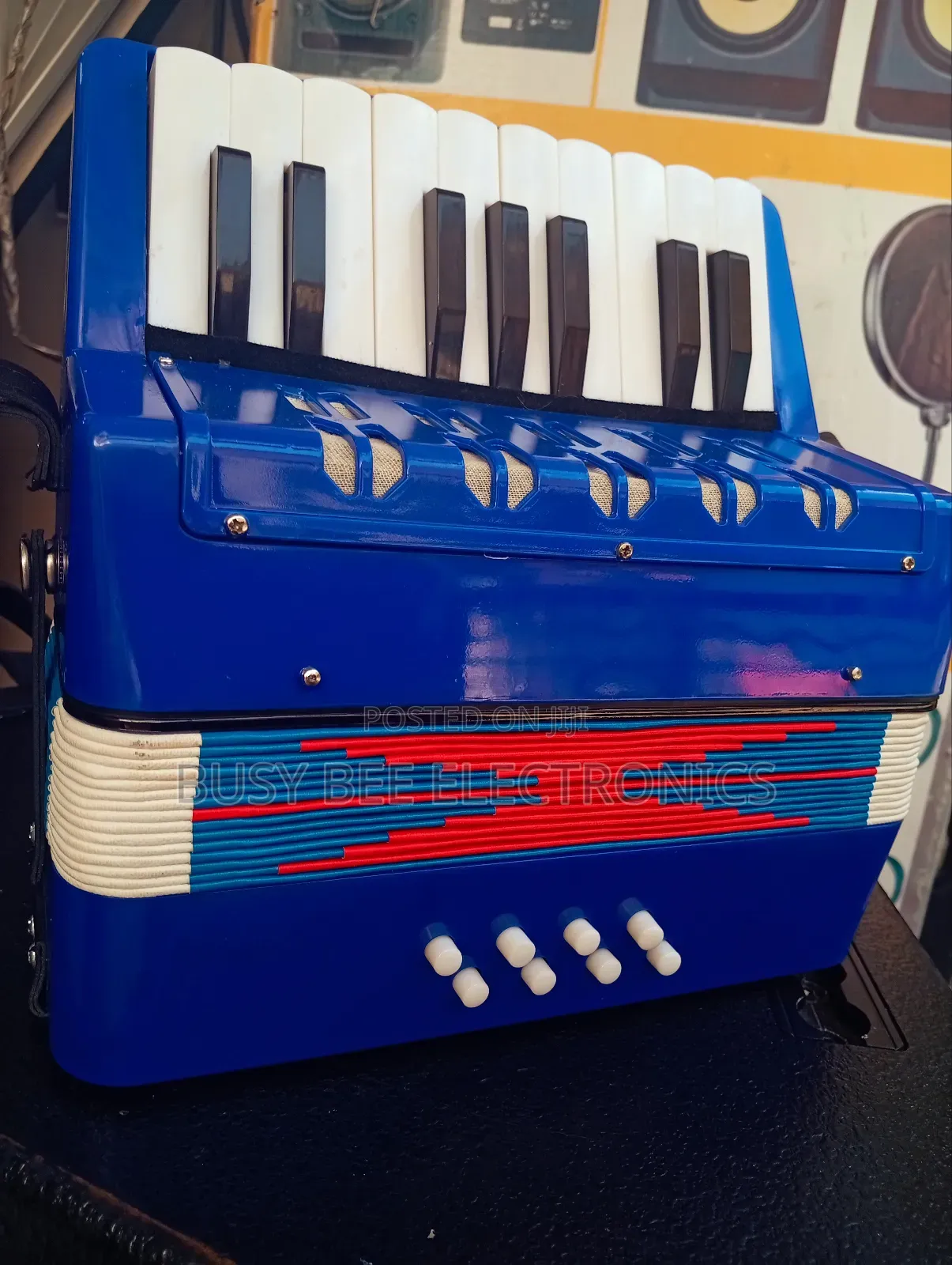 Kids Children Accordion 17key 8 Bass Mini Small Accordion