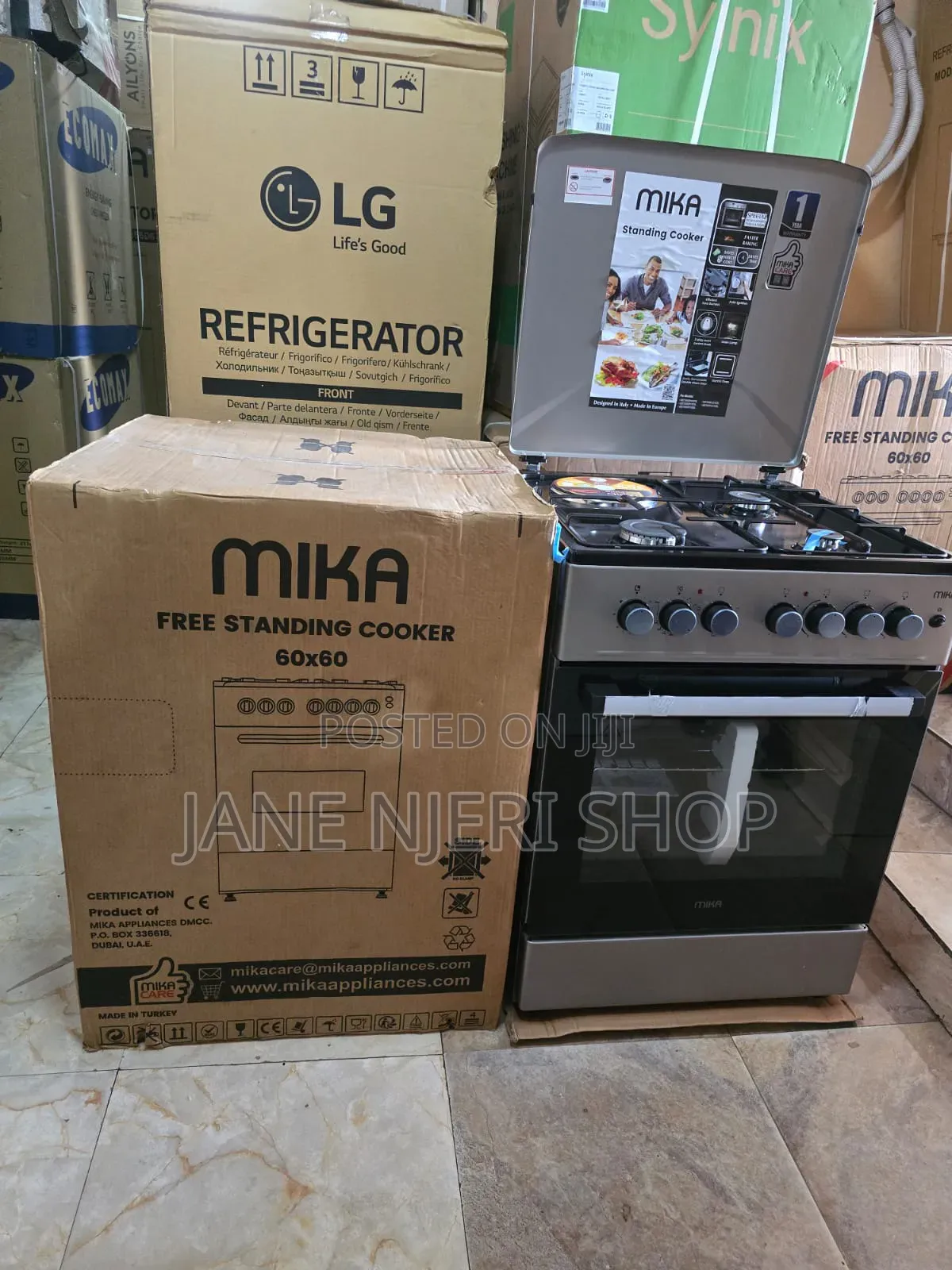 Mika 60 By 60 Standing Cooker