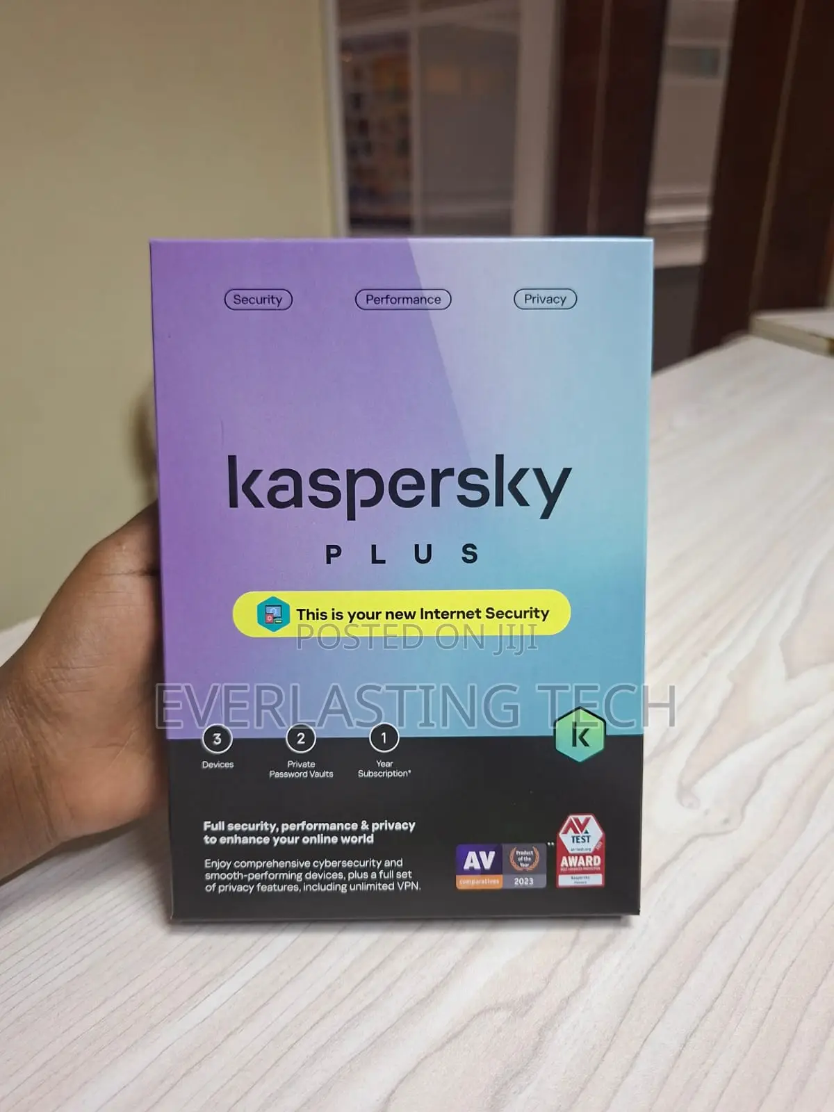 Kaspersky Plus 3 User Internet Security