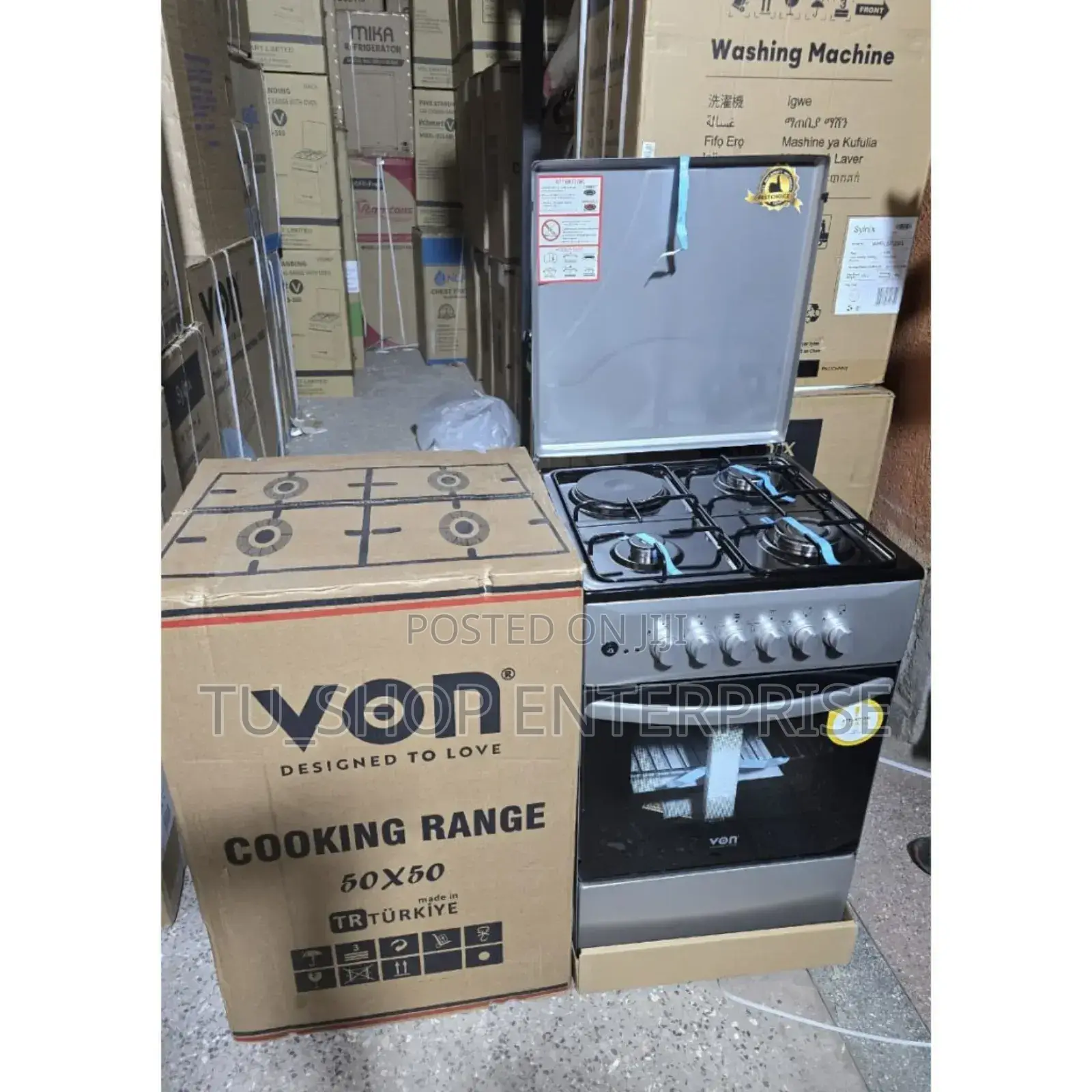 50×50 Von 3+1 Standing Cooker!! Cooker!!