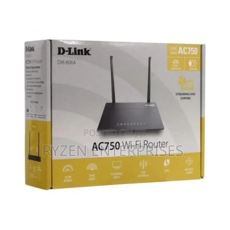 Dir-806a - D-link Ac750 Dual Band Wi-fi 5 Router
