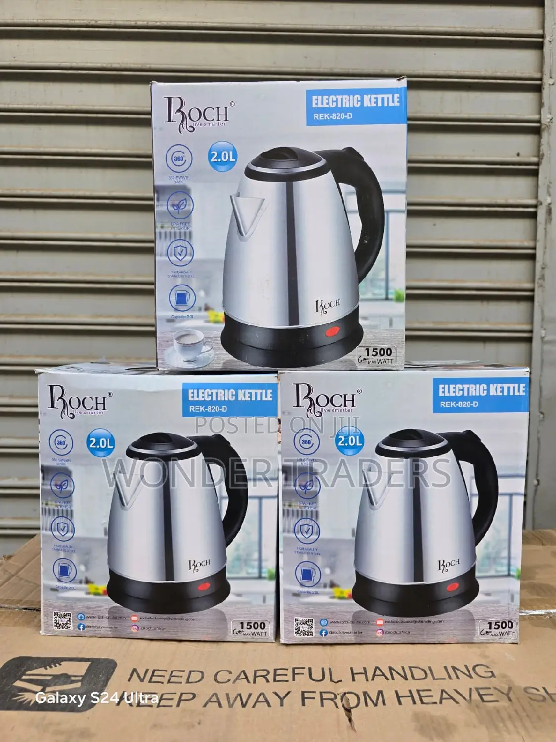 Water Heater 2litres / Rich 2litres Electric Kettle