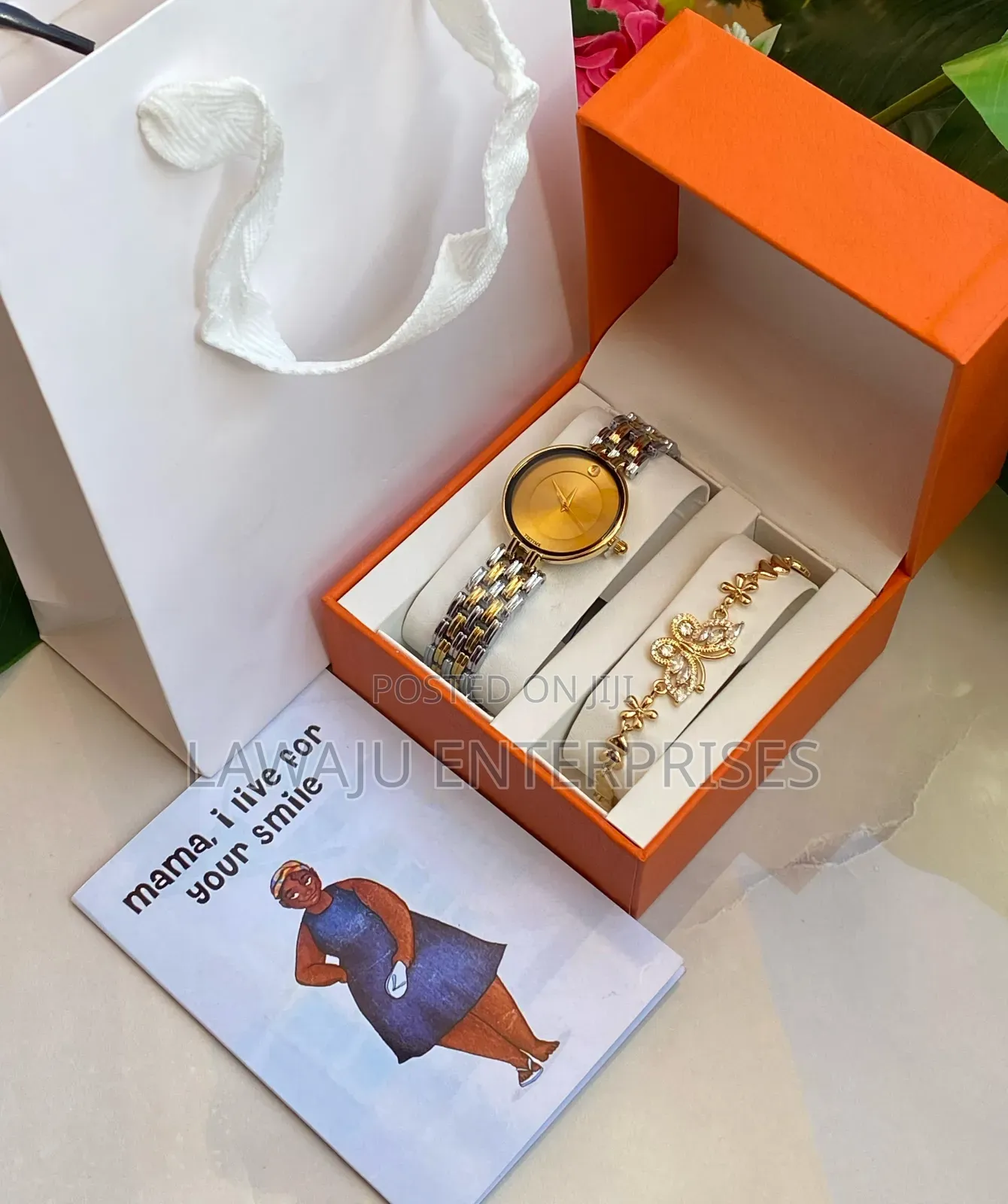 Mother's  Day Gift Pack With Bracelet