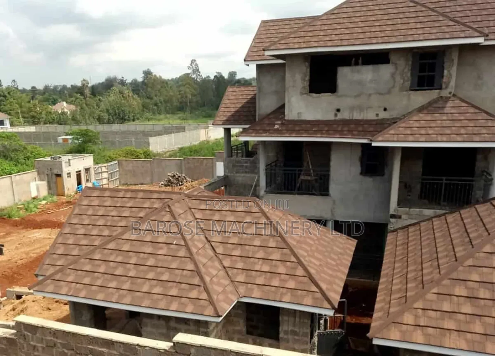 Steel Shingle Stone Coated Roof Tiles