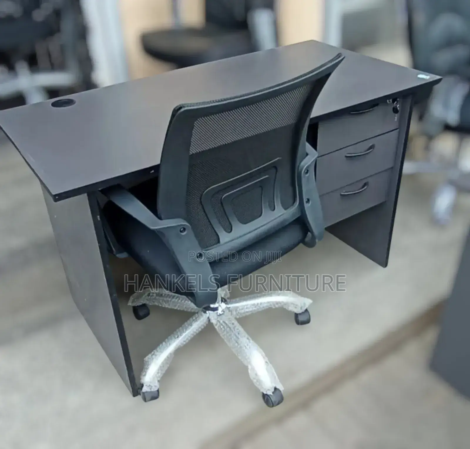 Gray Official Office Desk