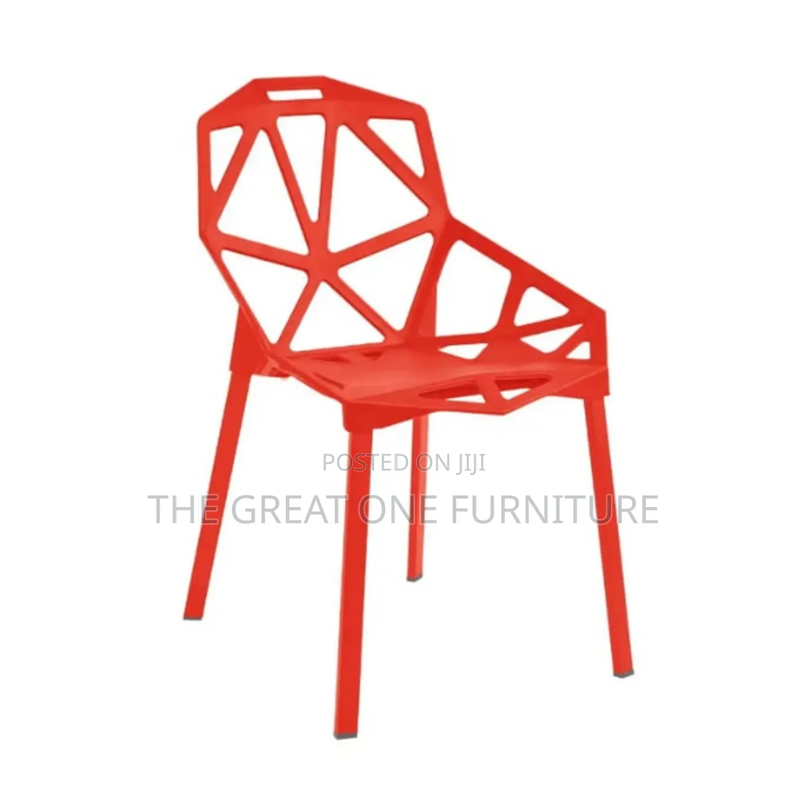 Vintage Red Restaurant Chair Qwe8kj
