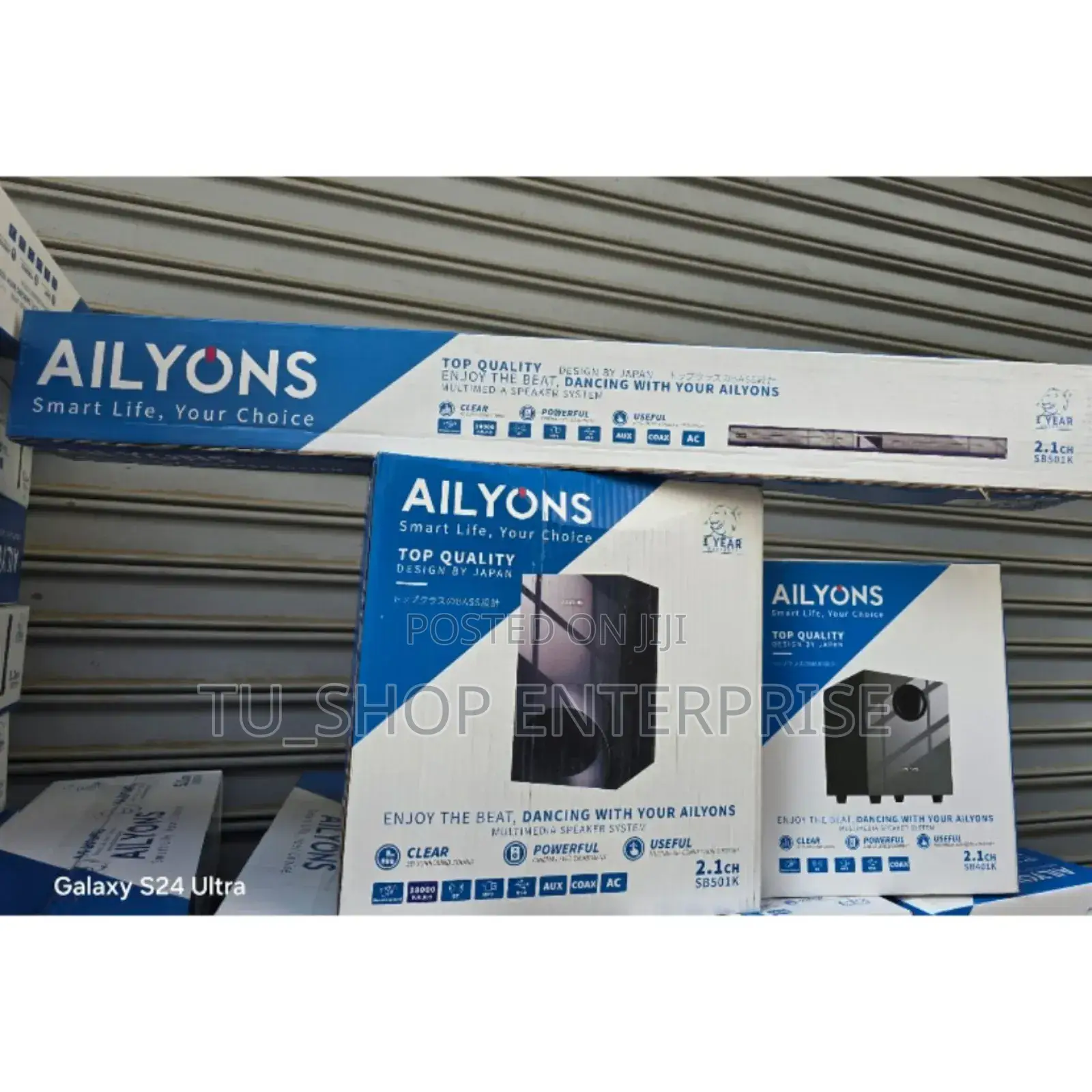 Soundbar! 2.1ch Ailyons Sb501k Multimedia Speaker System
