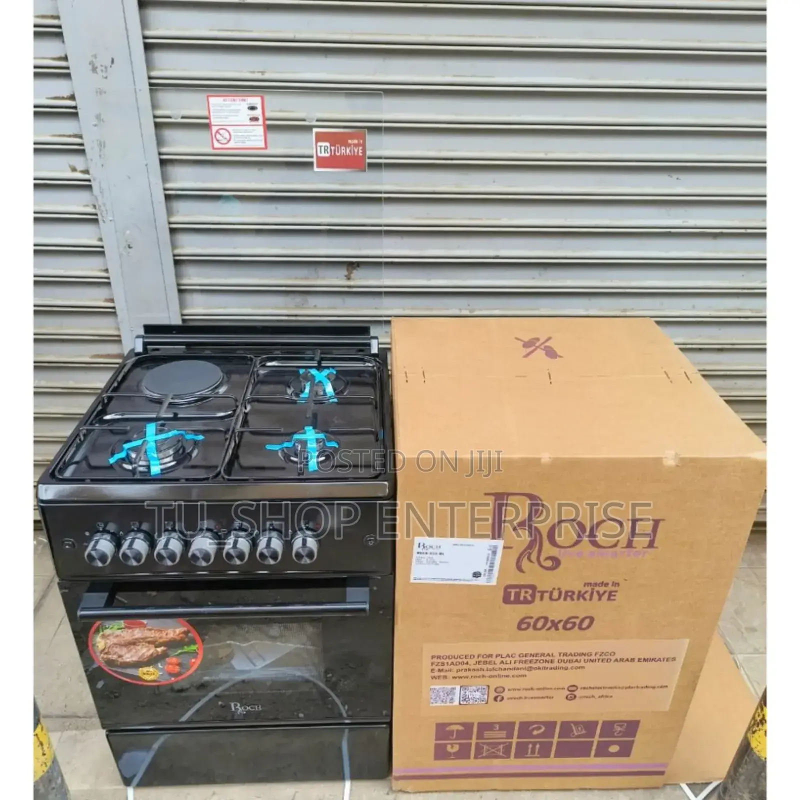 Cooker!!Roch Black 50×55 Standing 3+1