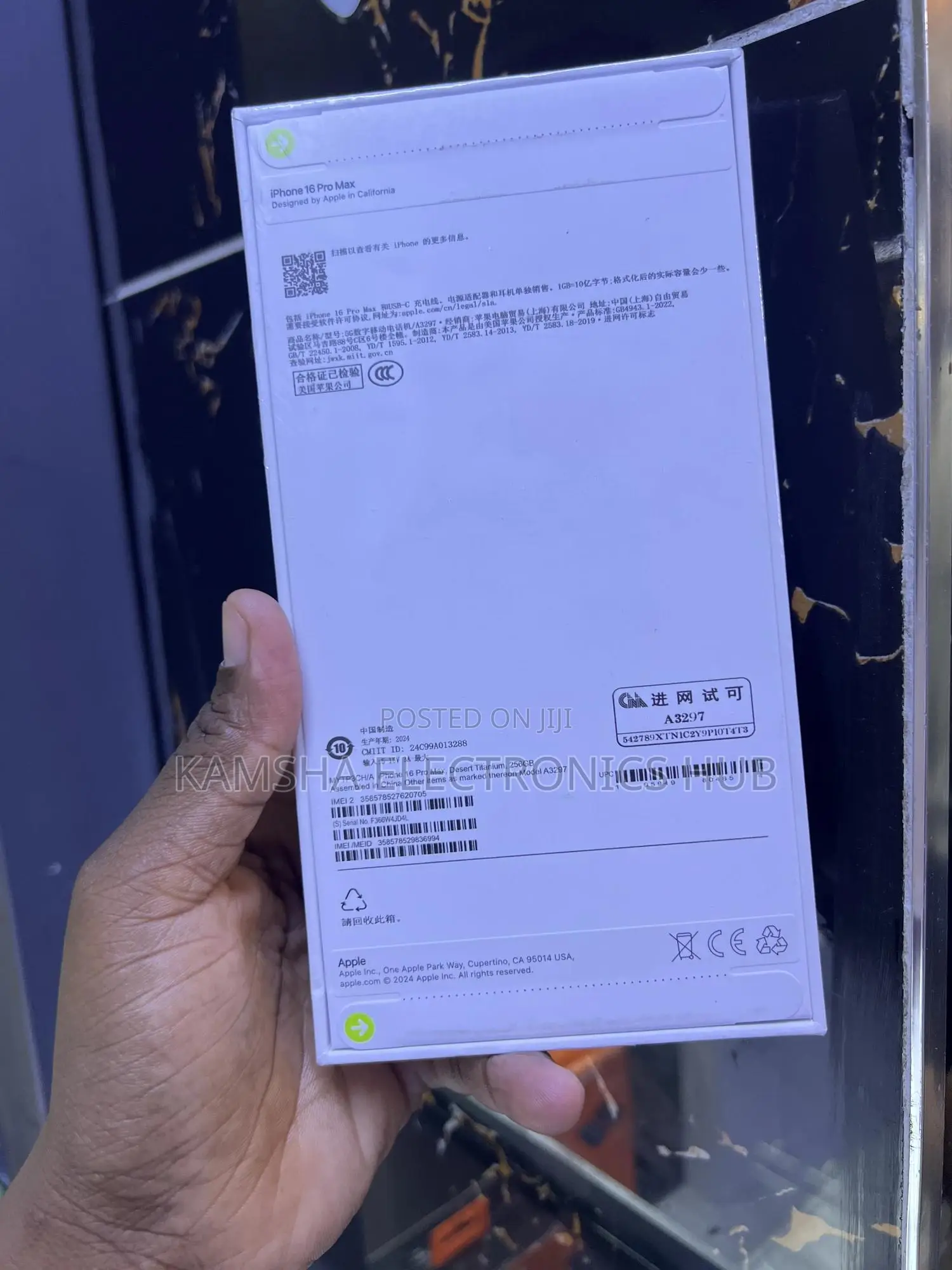New Apple iPhone 16 Pro Max 256 GB Rose Gold