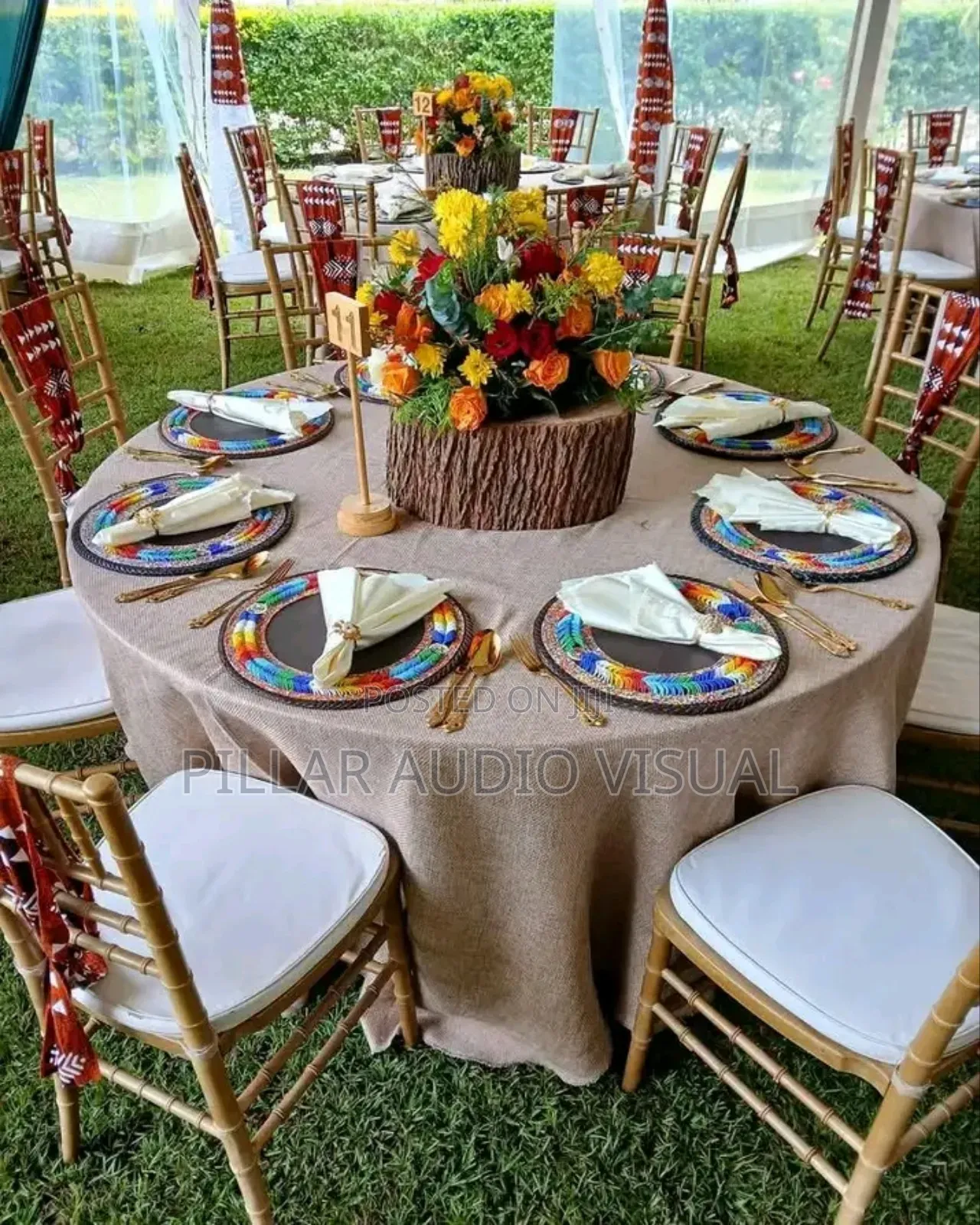 Hire for Seats Tables for Events, Rentals Seats Tables