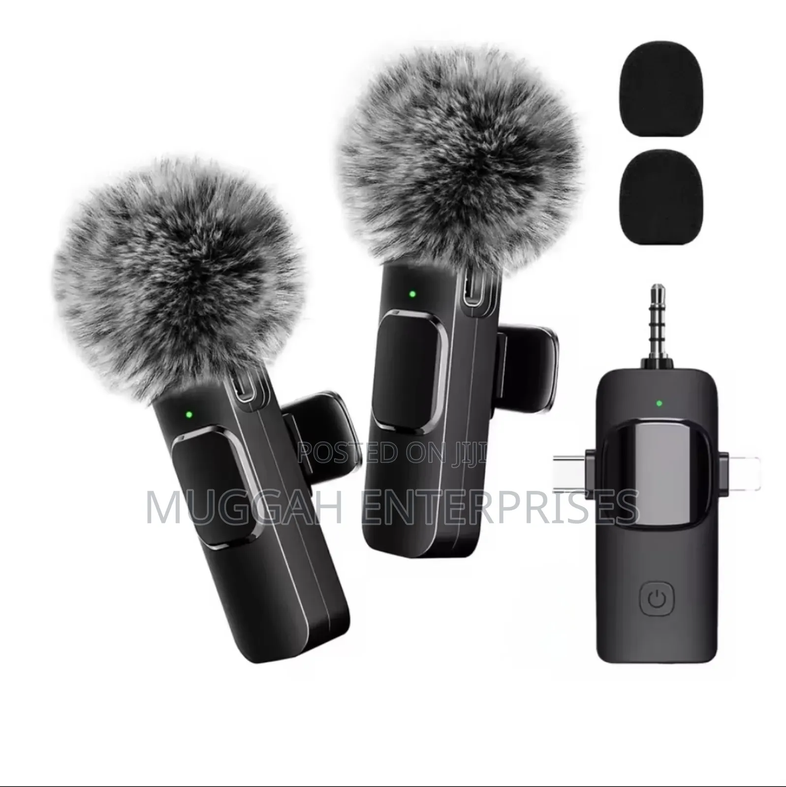 3 In 1 Lavier Microphone For Vontent Creation Interview