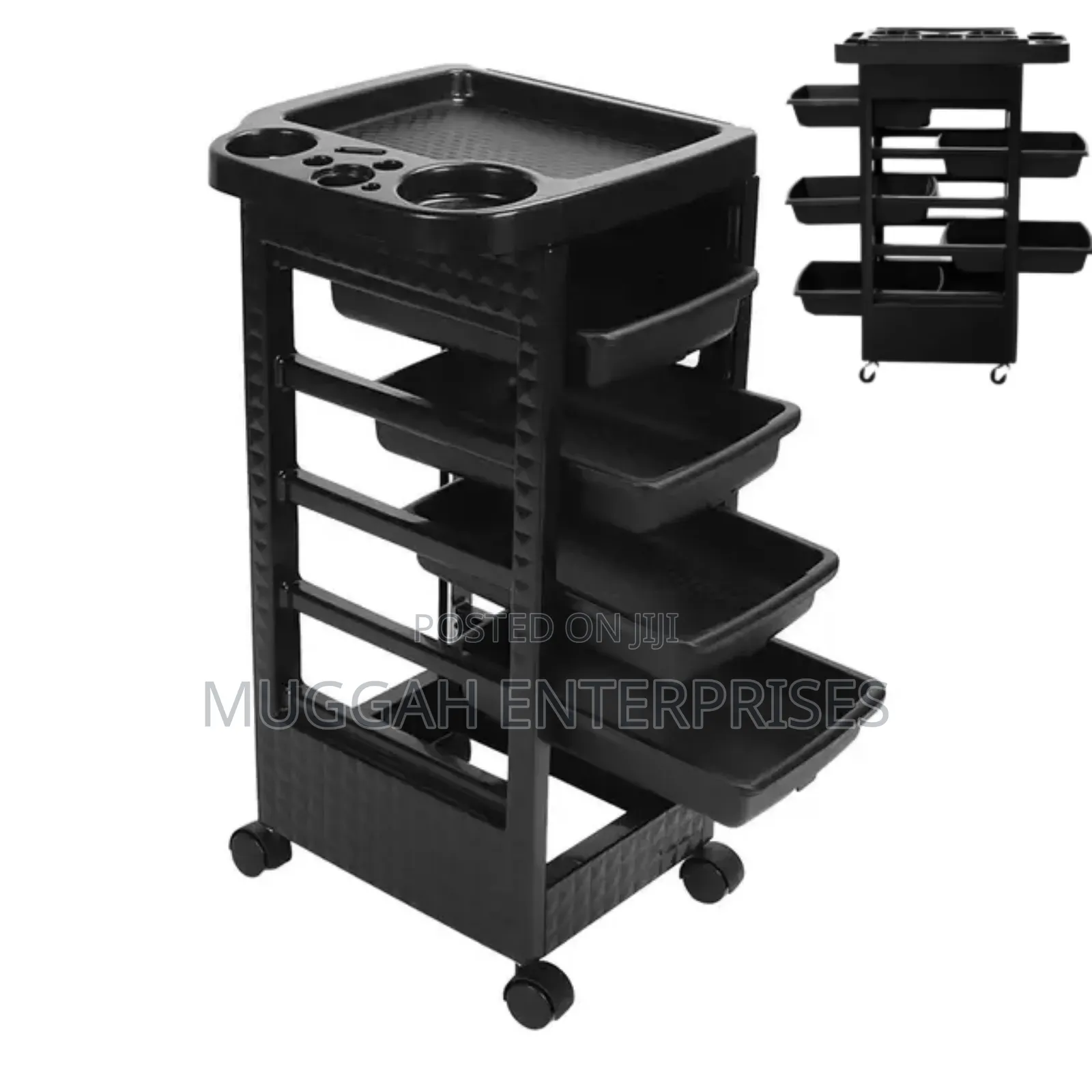 Multilevel Saloon Trolley With 5 Ztrolleys