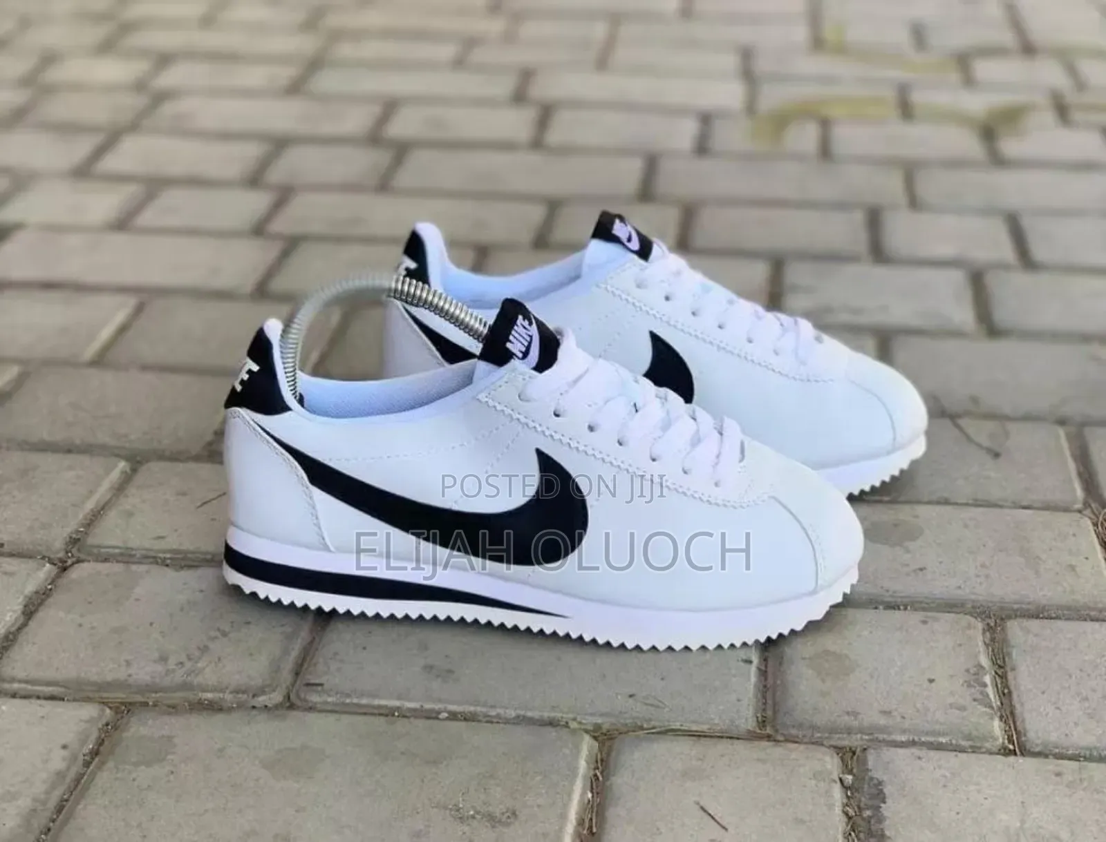 White Nike Cortex